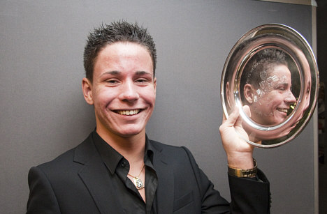 Nicolaj Møller Madsen Årets Bilsportskører2010.